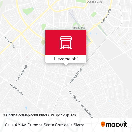 Mapa de Calle 4 Y Av. Dumont