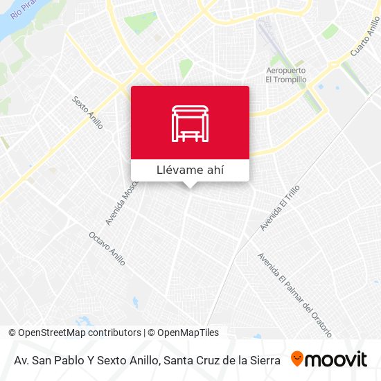 Mapa de Av. San Pablo Y Sexto Anillo