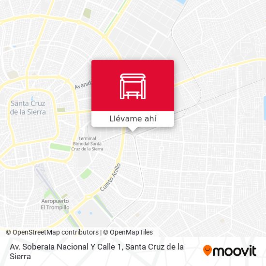 Mapa de Av. Soberaía Nacional Y Calle 1