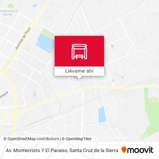 Mapa de Av. Montecristo Y El Paraíso