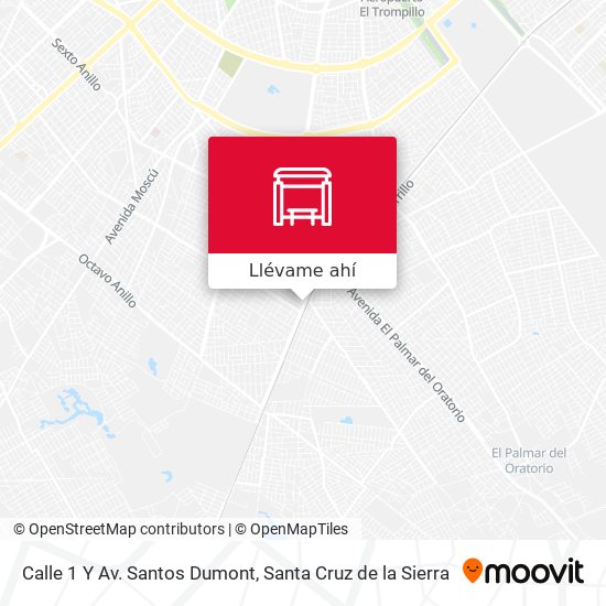 Mapa de Calle 1 Y Av. Santos Dumont