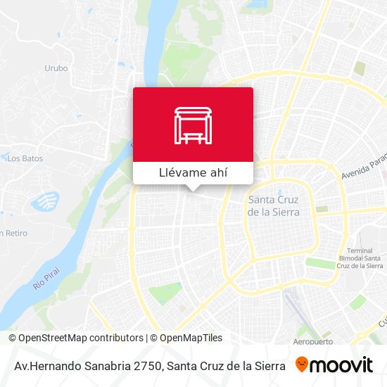 Mapa de Av.Hernando Sanabria 2750
