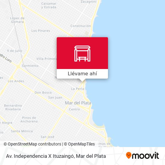 Mapa de Av. Independencia X Ituzaingó