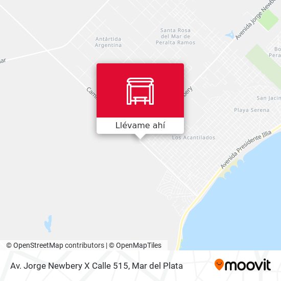 Mapa de Av. Jorge Newbery X Calle 515