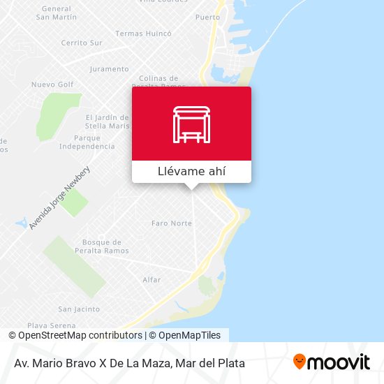 Mapa de Av. Mario Bravo X De La Maza