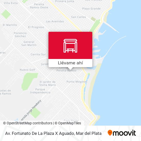Mapa de Av. Fortunato De La Plaza X Aguado