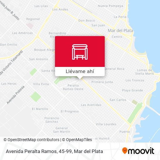 Mapa de Avenida Peralta Ramos, 45-99