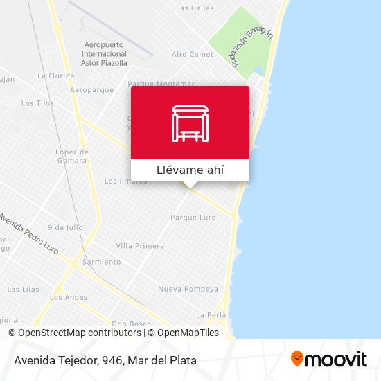 Mapa de Avenida Tejedor, 946
