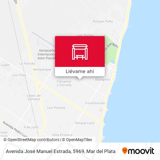Mapa de Avenida José Manuel Estrada, 5969