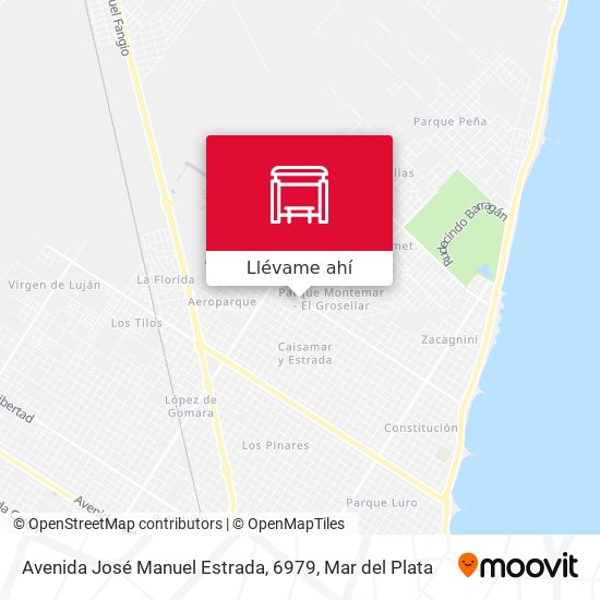 Mapa de Avenida José Manuel Estrada, 6979