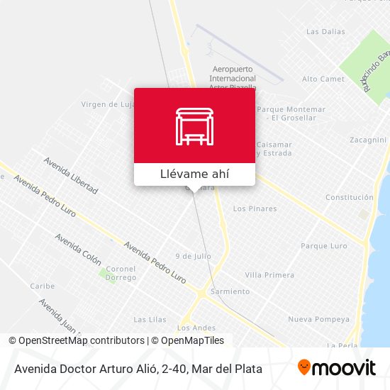 Mapa de Avenida Doctor Arturo Alió, 2-40
