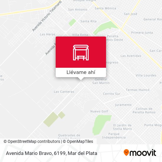 Mapa de Avenida Mario Bravo, 6199