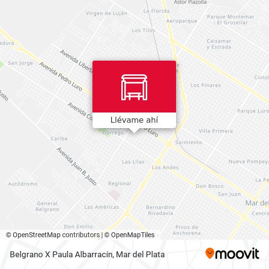 Mapa de Belgrano X Paula Albarracín