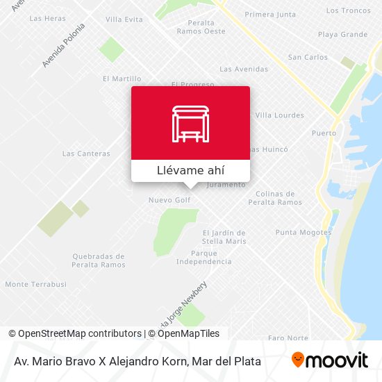 Mapa de Av. Mario Bravo X Alejandro Korn