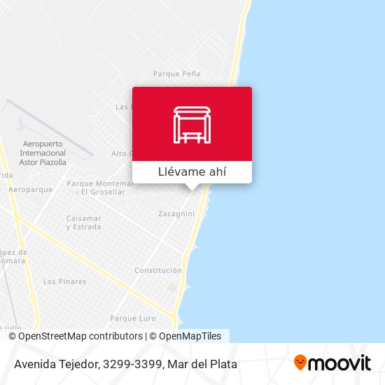 Mapa de Avenida Tejedor, 3299-3399