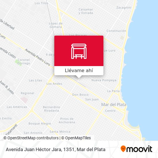 Mapa de Avenida Juan Héctor Jara, 1351