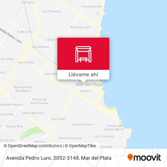 Mapa de Avenida Pedro Luro, 3052-3148