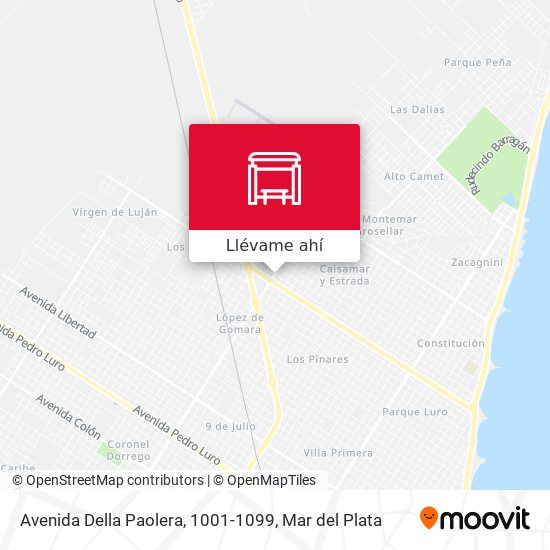 Mapa de Avenida Della Paolera, 1001-1099