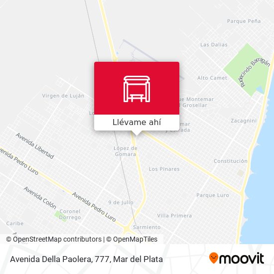 Mapa de Avenida Della Paolera, 777