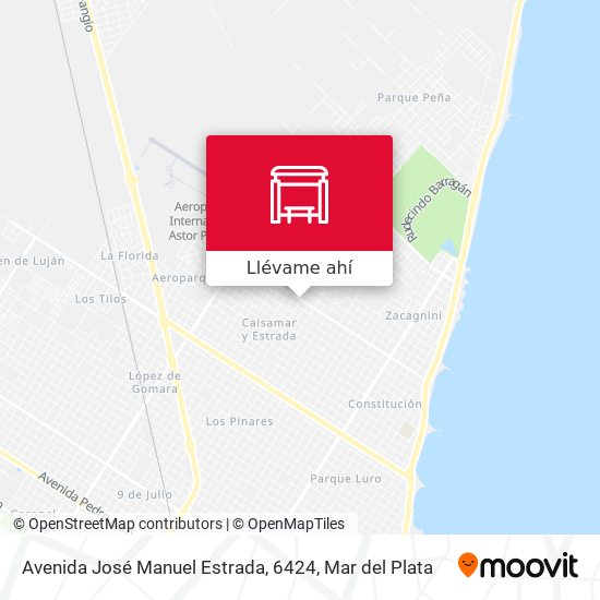 Mapa de Avenida José Manuel Estrada, 6424