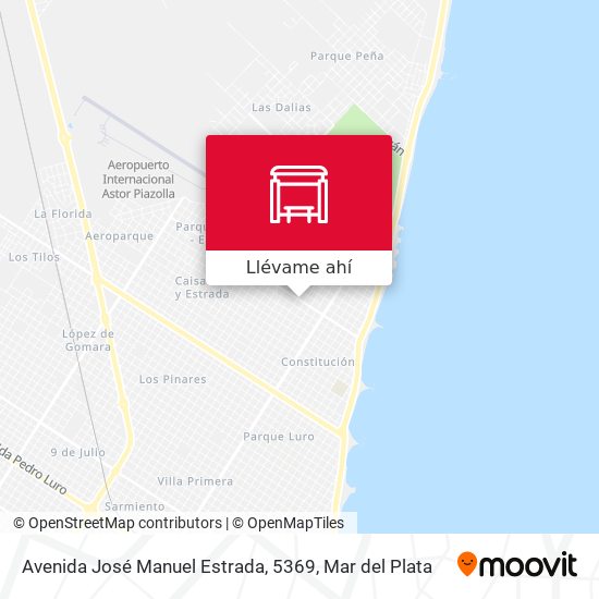Mapa de Avenida José Manuel Estrada, 5369