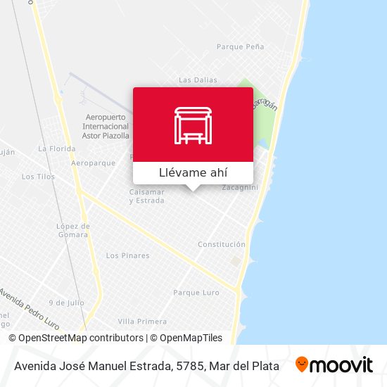 Mapa de Avenida José Manuel Estrada, 5785