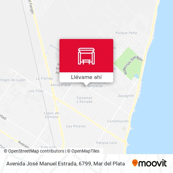 Mapa de Avenida José Manuel Estrada, 6799