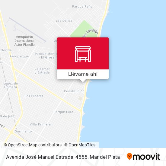 Mapa de Avenida José Manuel Estrada, 4555