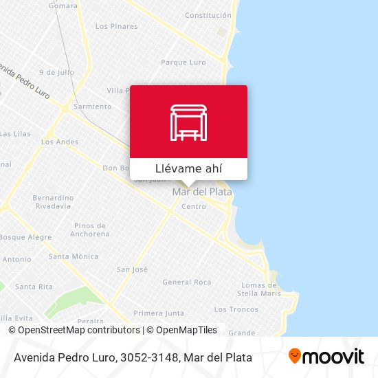 Mapa de Avenida Pedro Luro, 3052-3148
