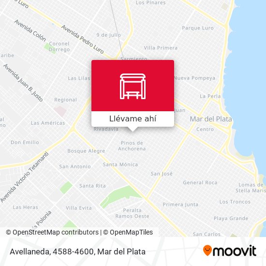 Mapa de Avellaneda, 4588-4600
