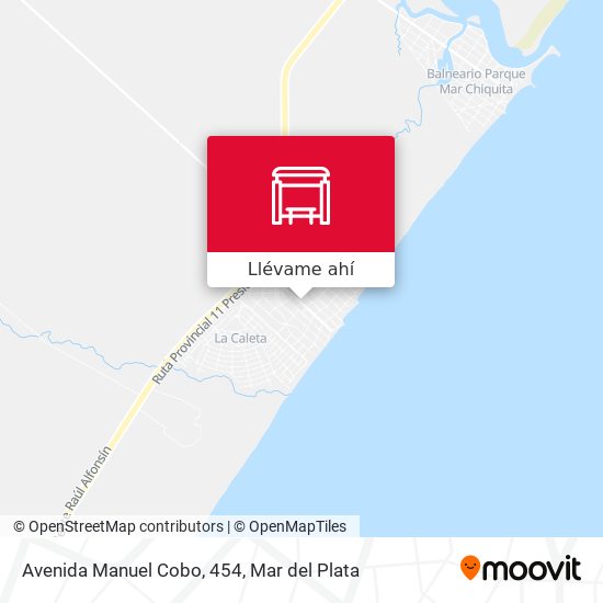 Mapa de Avenida Manuel Cobo, 454