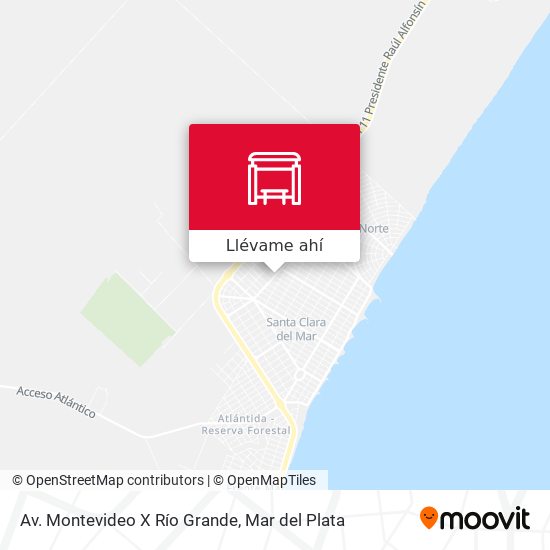 Mapa de Av. Montevideo X Río Grande