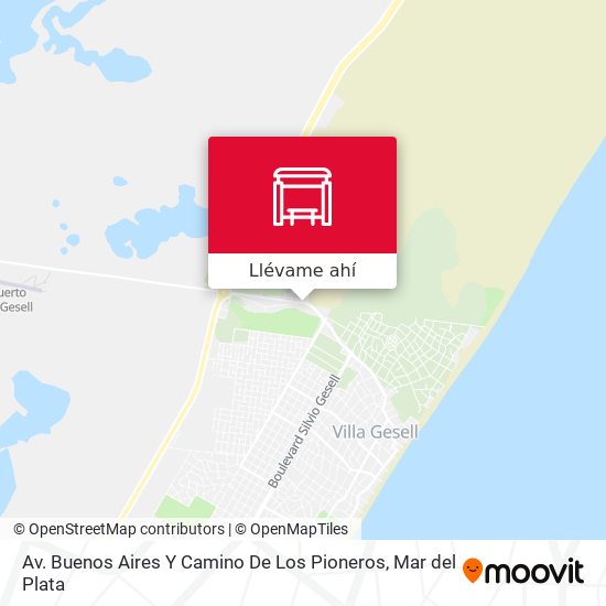 Mapa de Av. Buenos Aires Y Camino De Los Pioneros