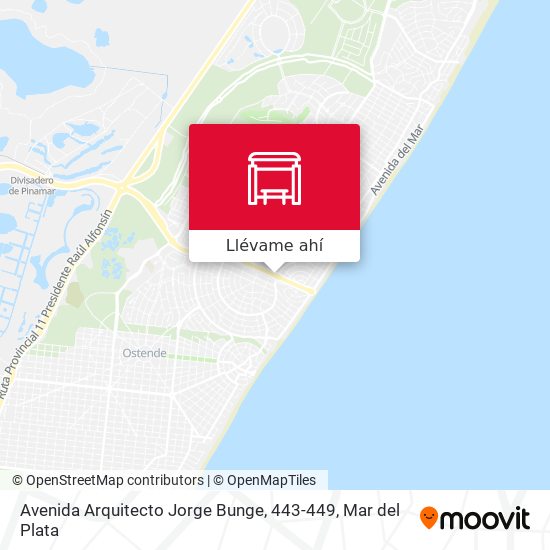Mapa de Avenida Arquitecto Jorge Bunge, 443-449