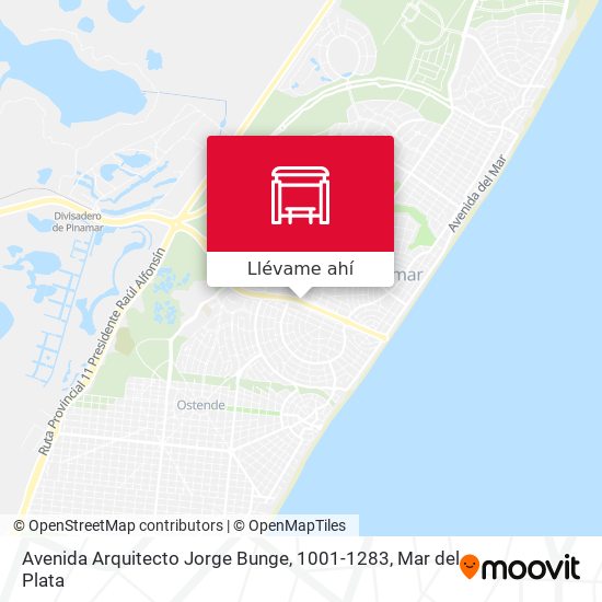 Mapa de Avenida Arquitecto Jorge Bunge, 1001-1283