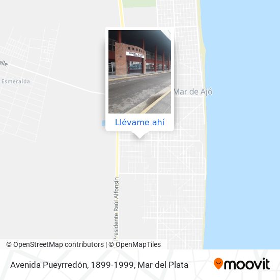 Mapa de Avenida Pueyrredón, 1899-1999