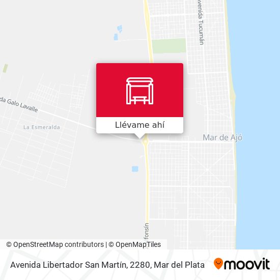 Mapa de Avenida Libertador San Martín, 2280