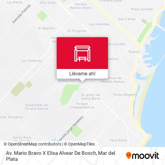 Mapa de Av. Mario Bravo X Elisa Alvear De Bosch