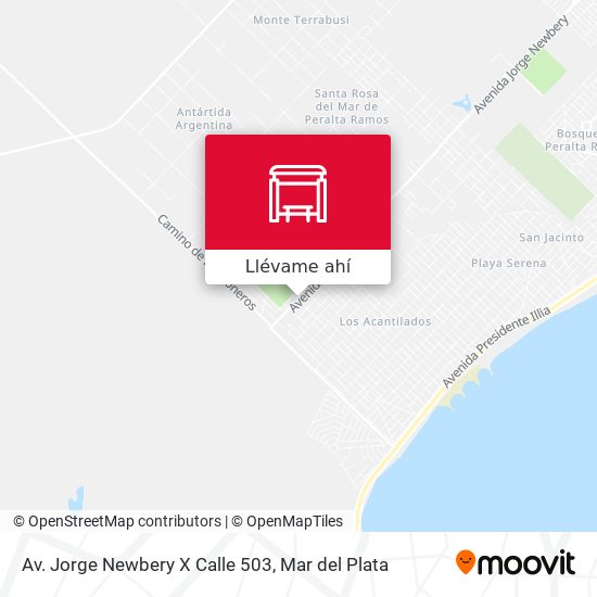 Mapa de Av. Jorge Newbery X Calle 503