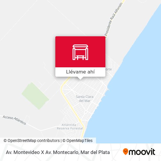 Mapa de Av. Montevideo X Av. Montecarlo