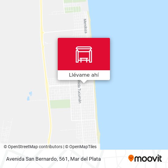 Mapa de Avenida San Bernardo, 561