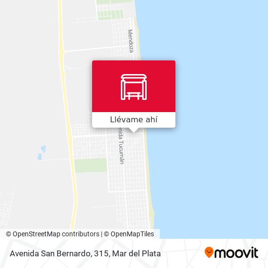Mapa de Avenida San Bernardo, 315