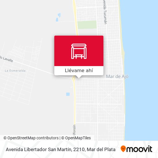 Mapa de Avenida Libertador San Martín, 2210