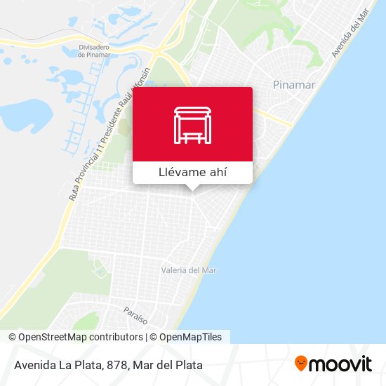 Mapa de Avenida La Plata, 878