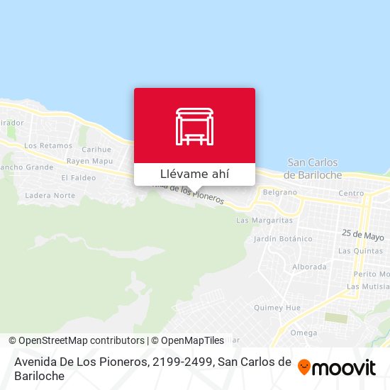 Mapa de Avenida De Los Pioneros, 2199-2499
