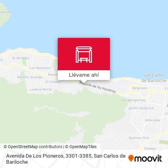 Mapa de Avenida De Los Pioneros, 3301-3385