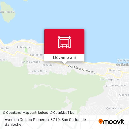 Mapa de Avenida De Los Pioneros, 3710