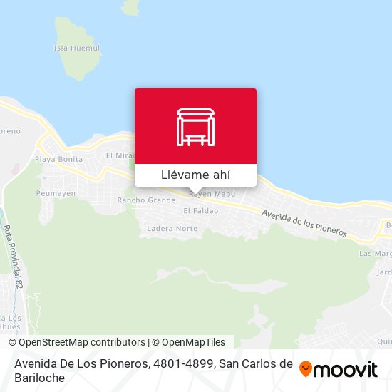 Mapa de Avenida De Los Pioneros, 4801-4899