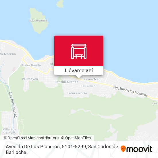 Mapa de Avenida De Los Pioneros, 5101-5299