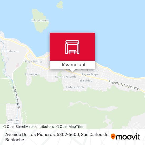 Mapa de Avenida De Los Pioneros, 5302-5600